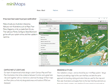 Tablet Screenshot of minimaps.com